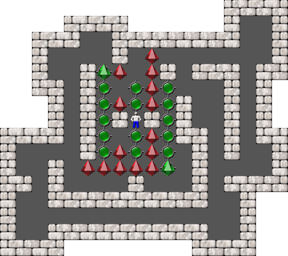 Sokoban Chrysalis Collection 10 level 37